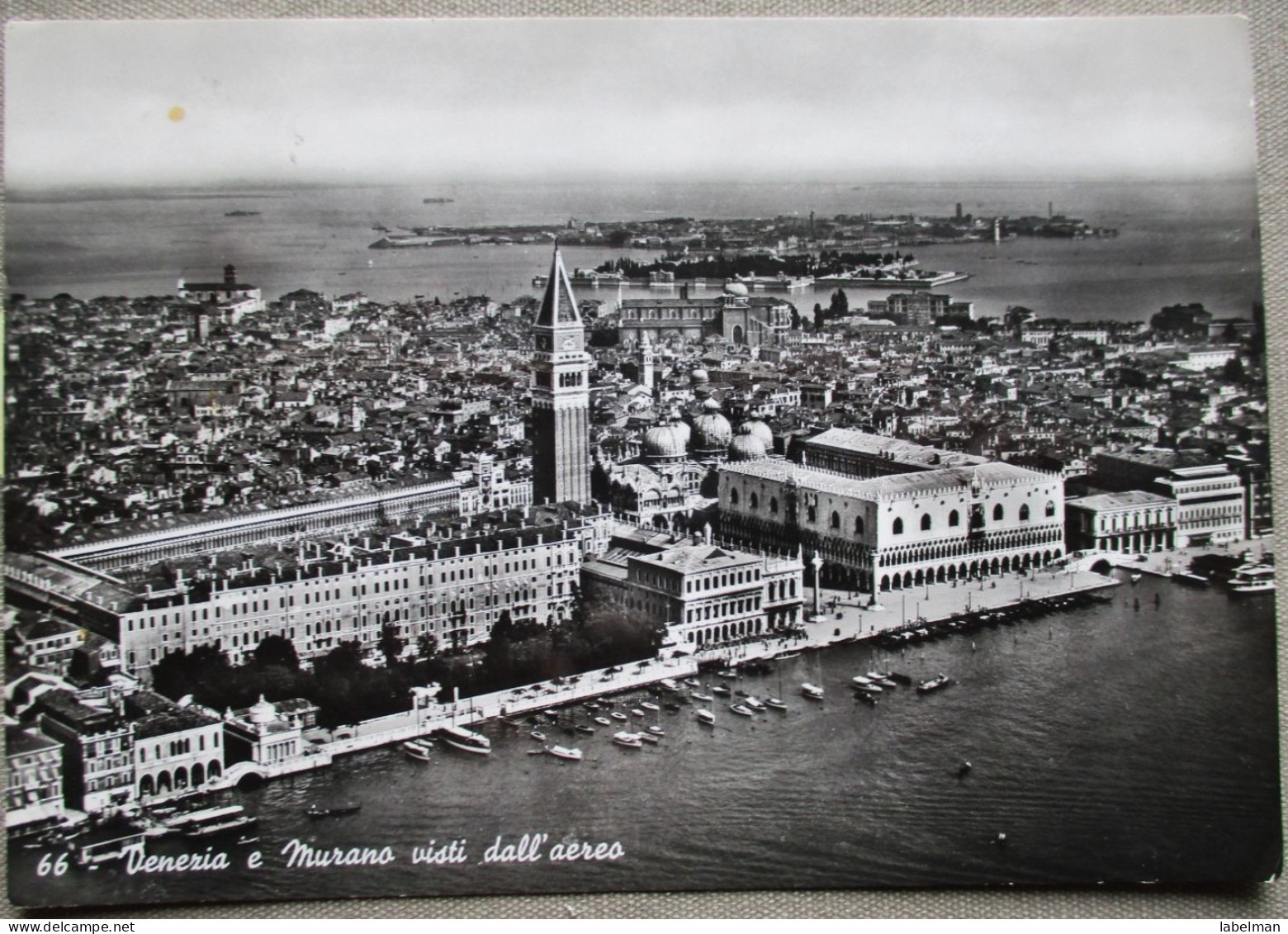 ITALY VENEZIA VENICE ITALIA SAN MARCO GRAND CANALE MURANO POSTCARD ANSICHTSKARTE PICTURE CARTOLINA PHOTO POST CARD STAMP - Pordenone