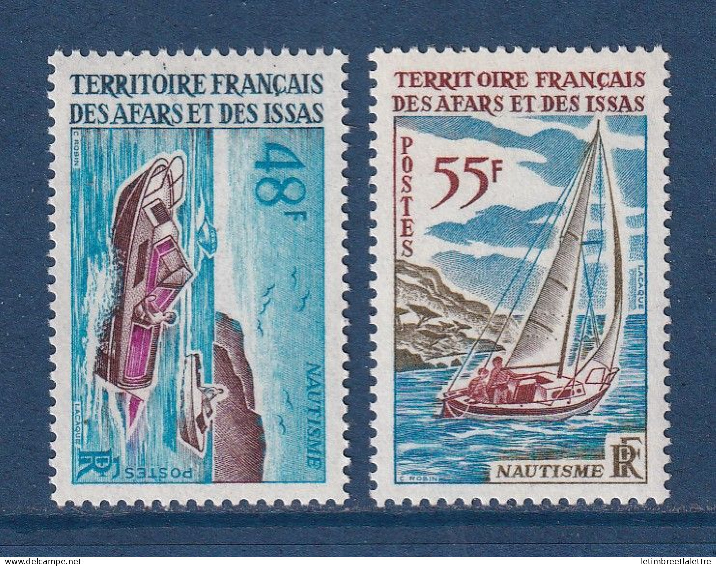 Afars Et Issas - YT N° 363 Et 364 ** - Neuf Sans Charnière - 1970 - Neufs