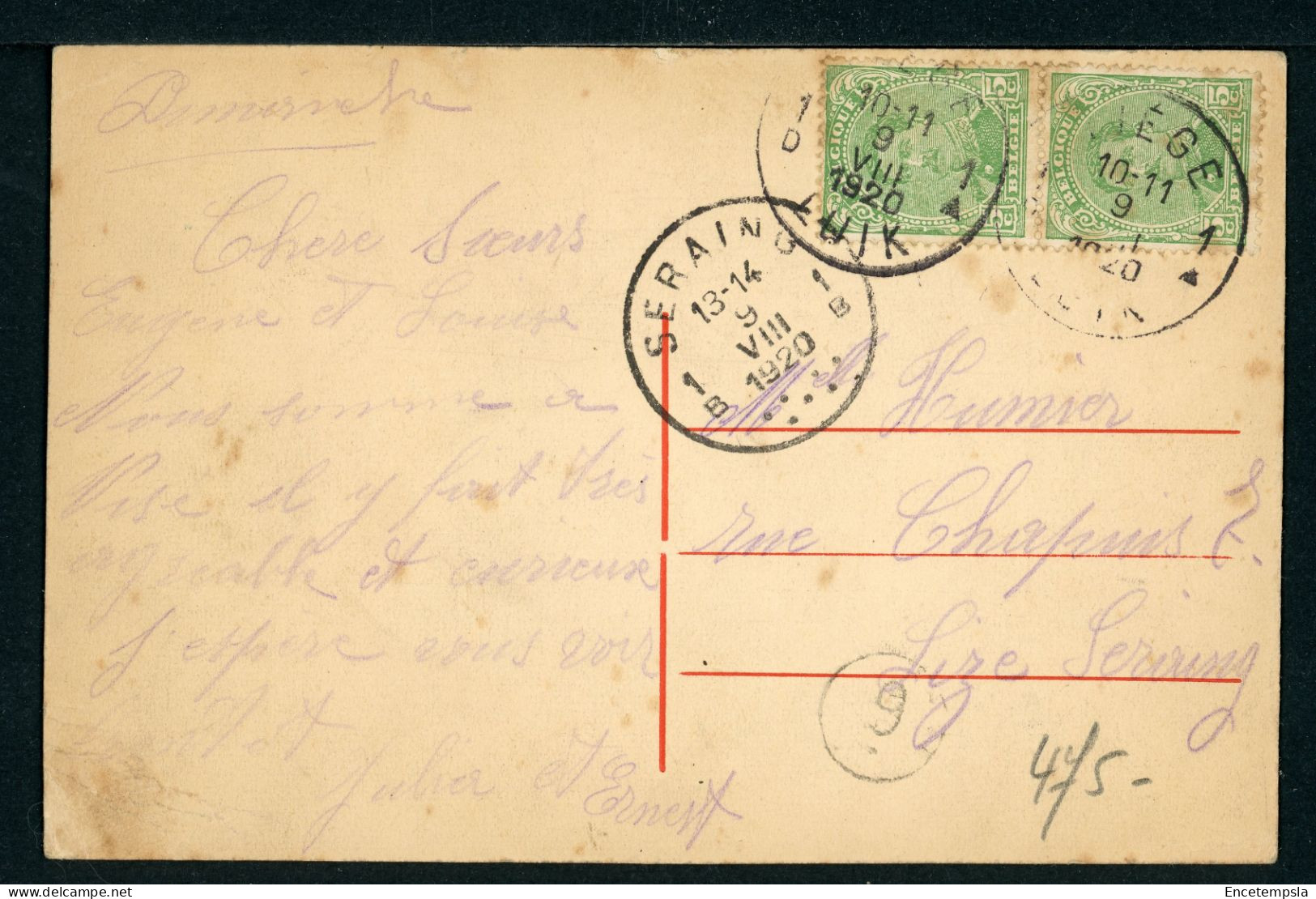 CPA - Carte Postale - Belgique - Visé - Baraquements - Avenue Joyeux (CP24283OK) - Wezet