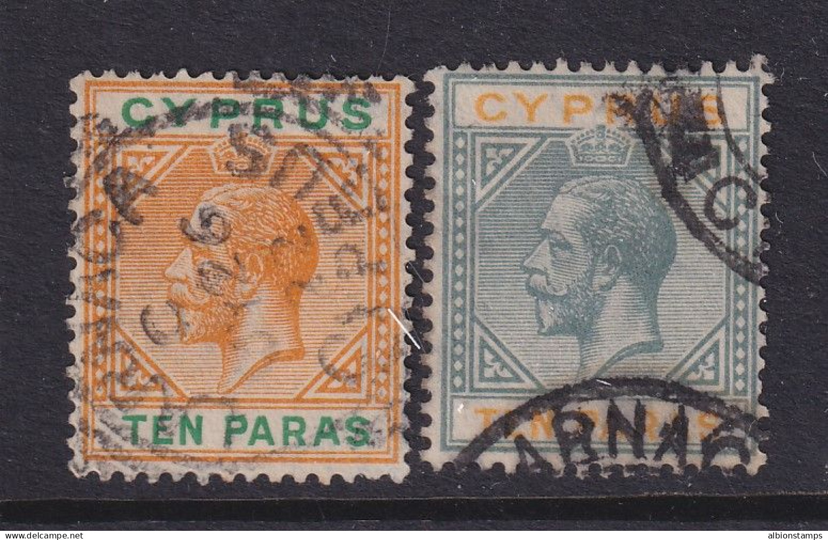 Cyprus, Scott 72-73 (SG 85-86), Used - Cyprus (...-1960)