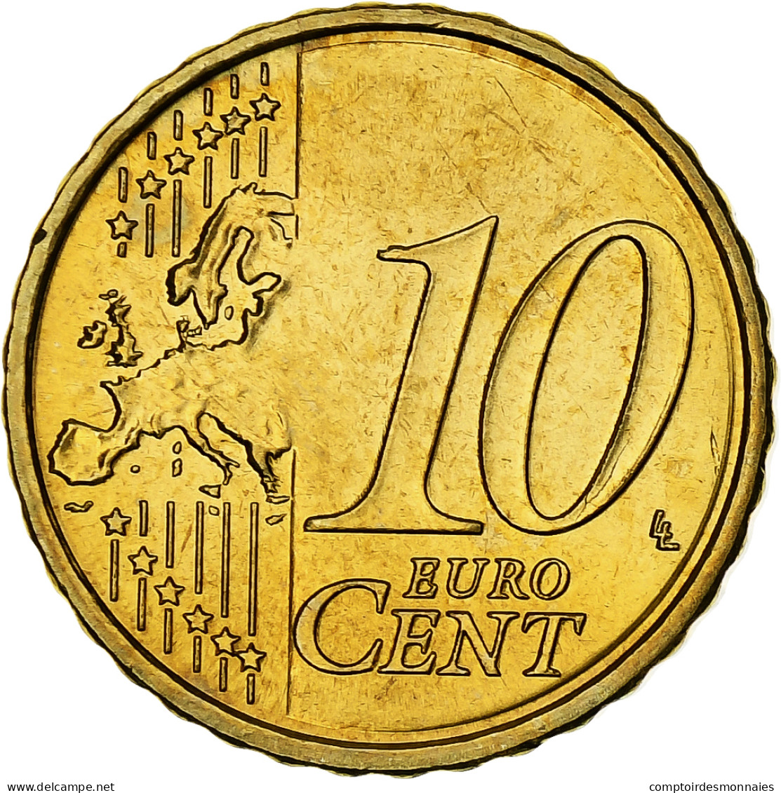 Slovaquie, 10 Euro Cent, 2009, Kremnica, SPL+, Or Nordique, KM:98 - Slovaquie