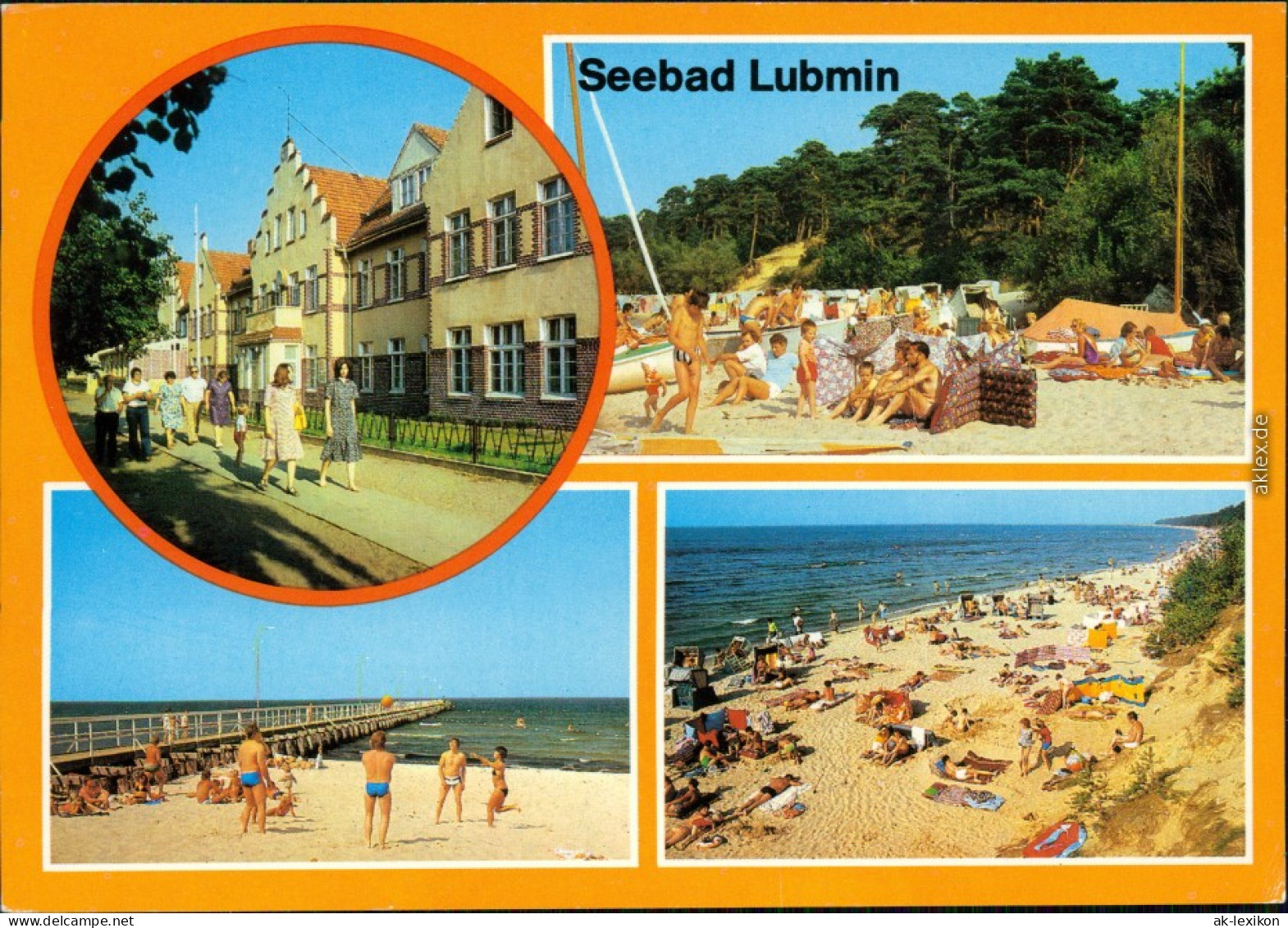 Ansichtskarte Lubmin Seebad Lubmin, Strand 1981 - Lubmin