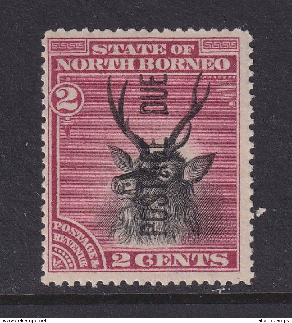 North Borneo, Scott J1 (SG D1), MHR - North Borneo (...-1963)