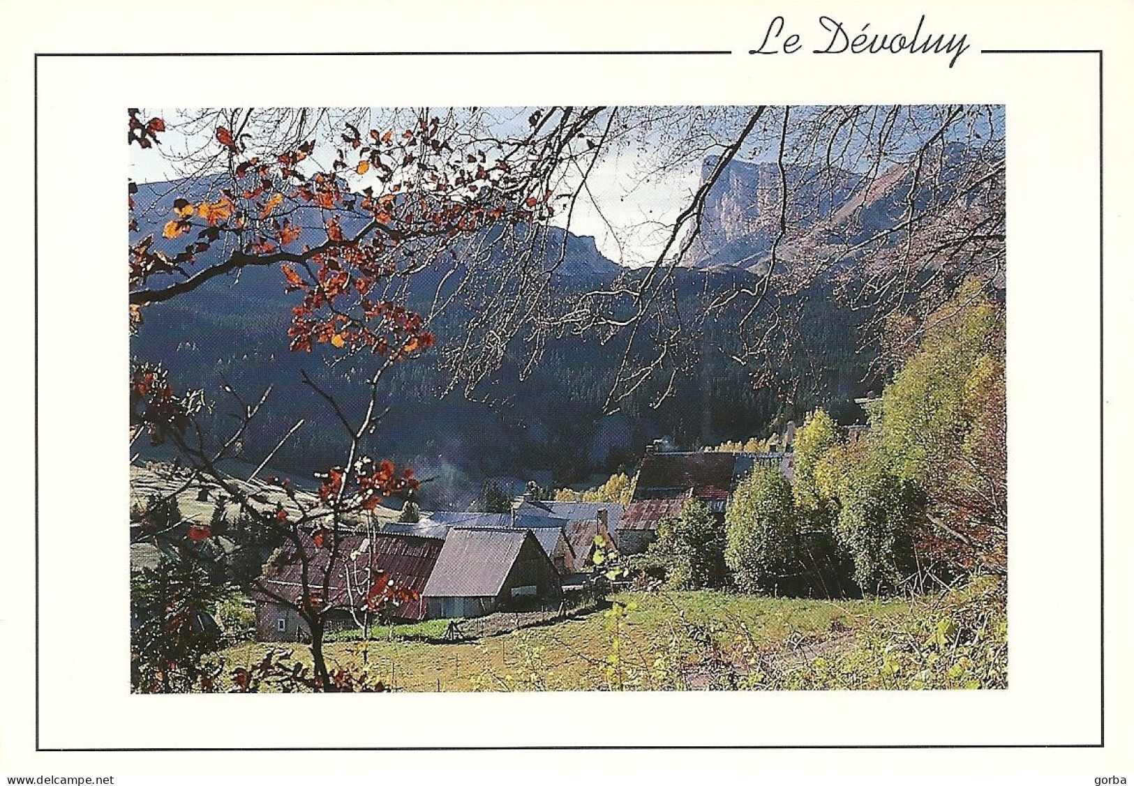 *CPM - 05 - LE DEVOLUY - L'Enclus Et Le Pic De Bure - Saint Etienne En Devoluy