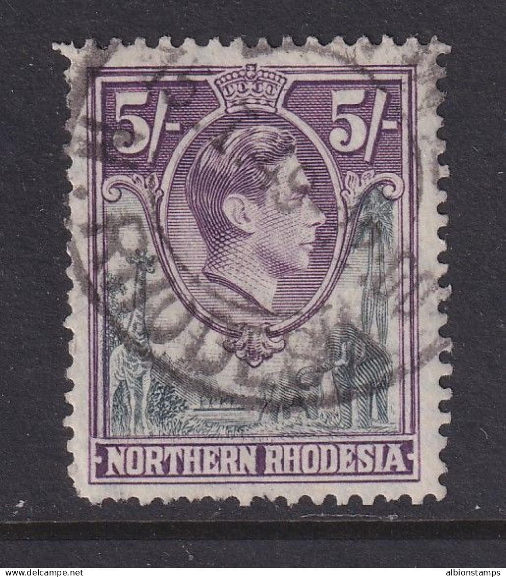 Northern Rhodesia, Scott 43 (SG 43), Used - Northern Rhodesia (...-1963)