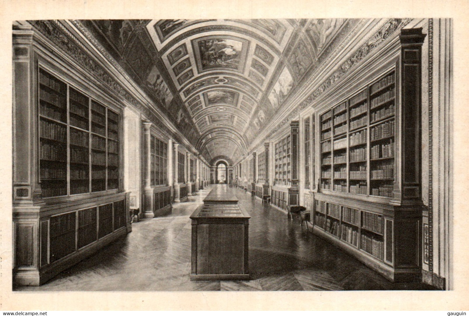 CPA - Château FONTAINEBLEAU - Galerie De Diane Ou BIBLIOTHÈQUE … Edition M.Natx - Bibliotecas