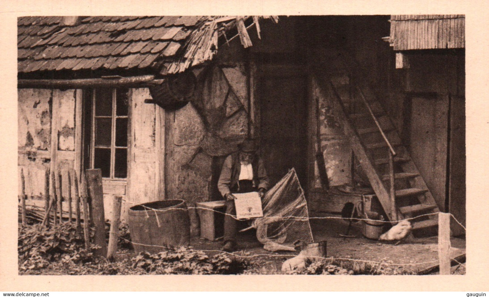 CPA - Le LOCLE - Cabane De Pêcheur … Edition Chocolat Klaus Morteau - Le Locle