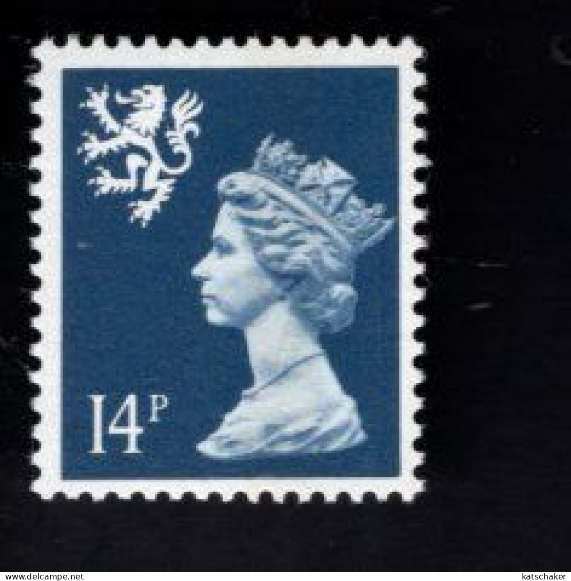 1787033300 1989 SCOTT SMH25 GIBBONS  S55  (XX) POSTFRIS MINT NEVER HINGED   - QUEEN ELIZABETH II - 1 SIDE BAND - Scozia