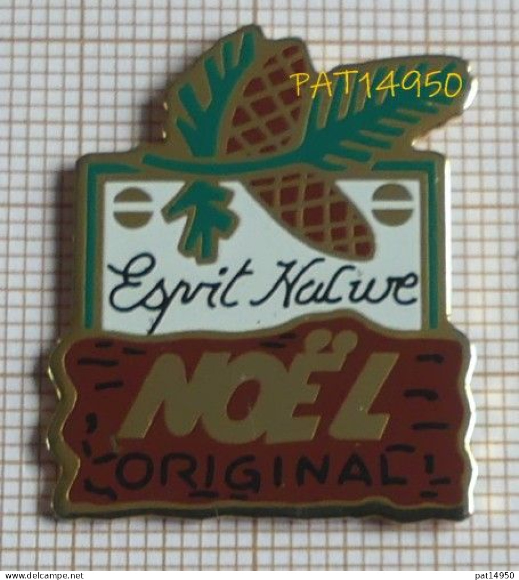 PAT14950 NOEL ORIGINAL  ESPRIT NATURE  POMME DE PIN - Navidad