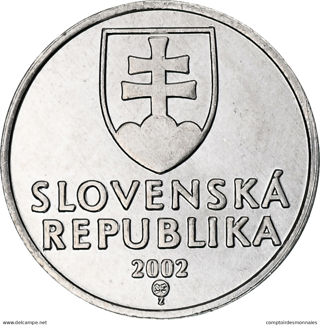 Slovaquie, 10 Halierov, 2002, Kremnica, Aluminium, SPL+, KM:17 - Slovaquie