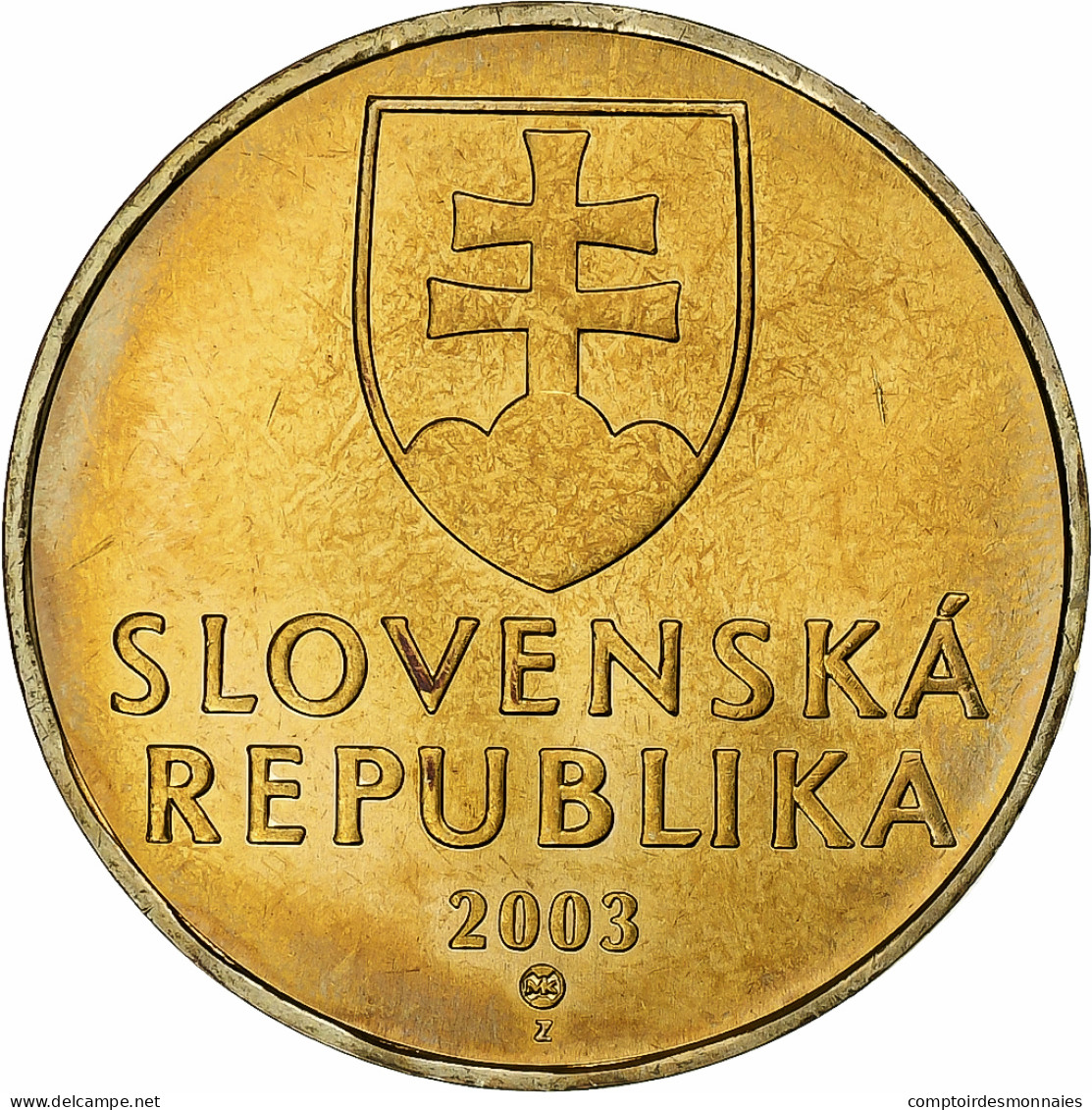 Slovaquie, 10 Koruna, 2003, Kremnica, Cupronickel Aluminium, SPL+, KM:11 - Slovakia