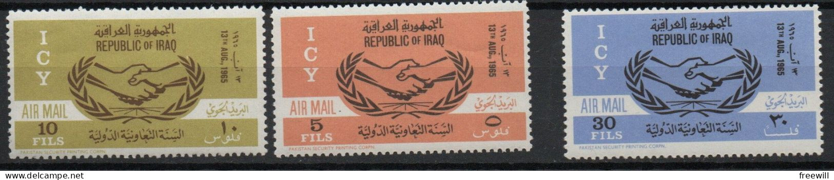 Irak Année De La Coopération Internationale- Internationale Co-operation Year  XX 1965 - Iraq