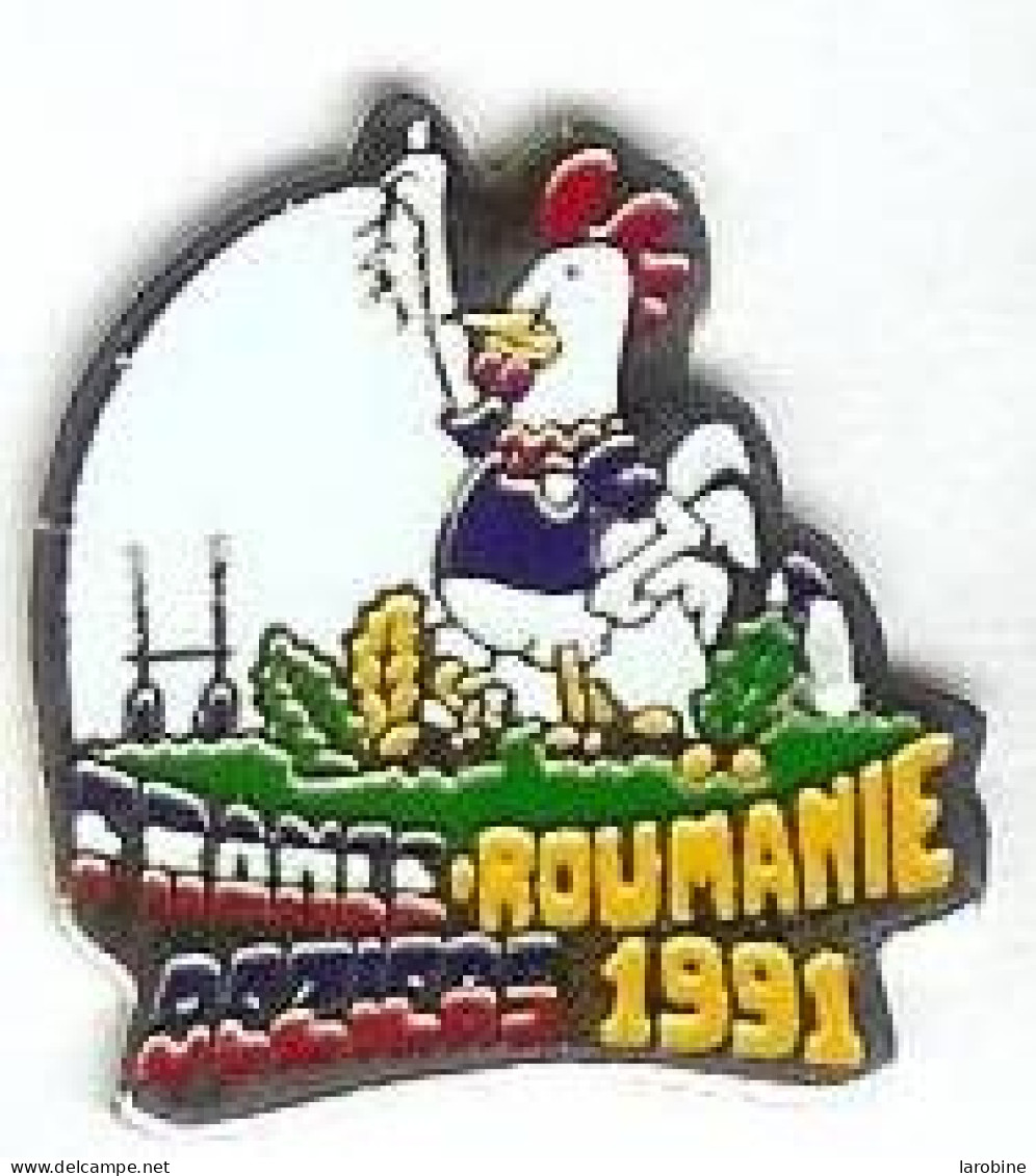 @@ Rugby Coq Sportif France Roumanie Béziers 1991 @@sp204a - Rugby