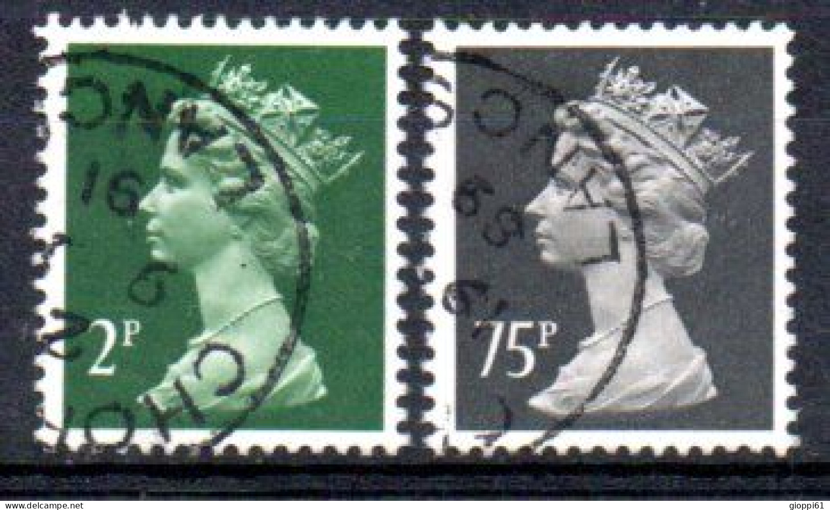 1979-88 Gran Bretagna - Elisabetta II - Oblitérés