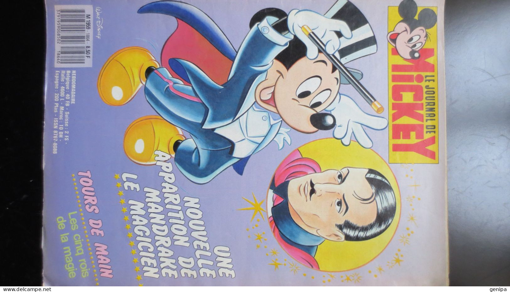 JOURNAL DE MICKEY N° 1864. Année 1988 - Journal De Mickey