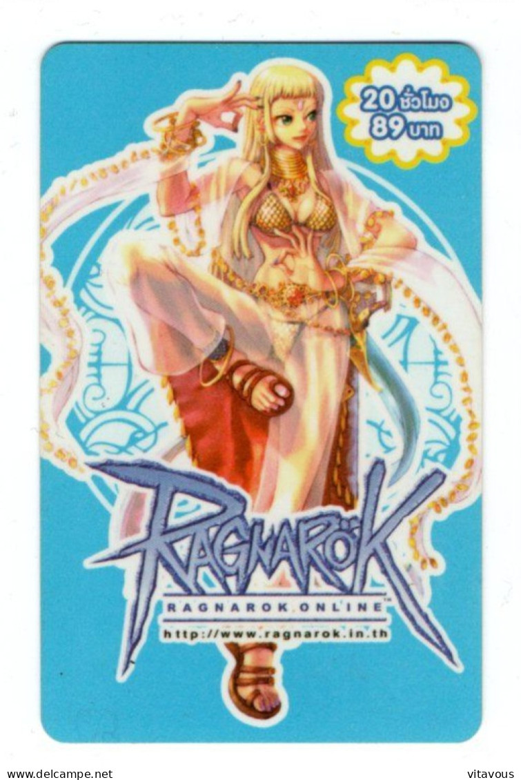 RAGNAROK Carte Prépayée Thailande Card  (W 629) - Thaïland