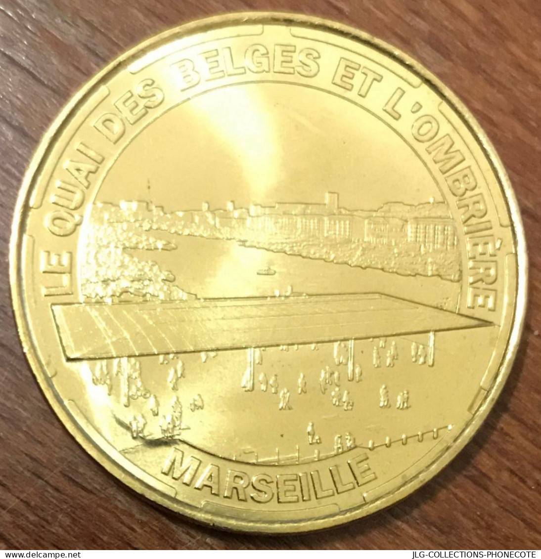 13 MARSEILLE L'OMBRIÈRE MÉDAILLE MDP 2014 SOUVENIR MONNAIE DE PARIS JETON TOURISTIQUE MEDALS COINS TOKENS - 2014