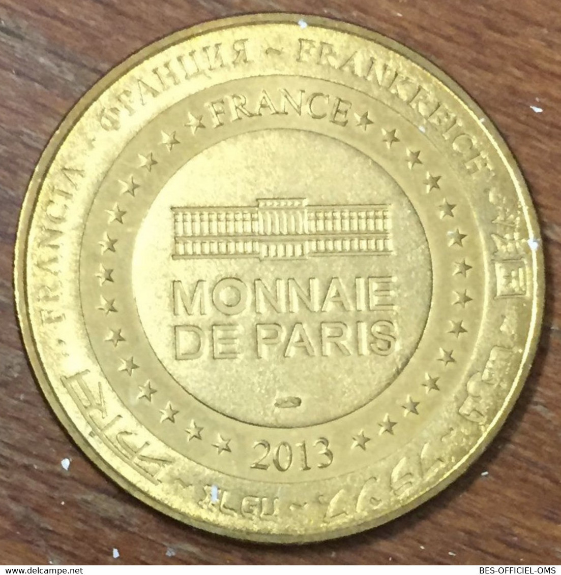 13 MARSEILLE ESCALIER DE LA GARE SAINT-CHARLES MDP 2013 MÉDAILLE MONNAIE DE PARIS JETON TOURISTIQUE MEDALS COINS TOKENS - 2013