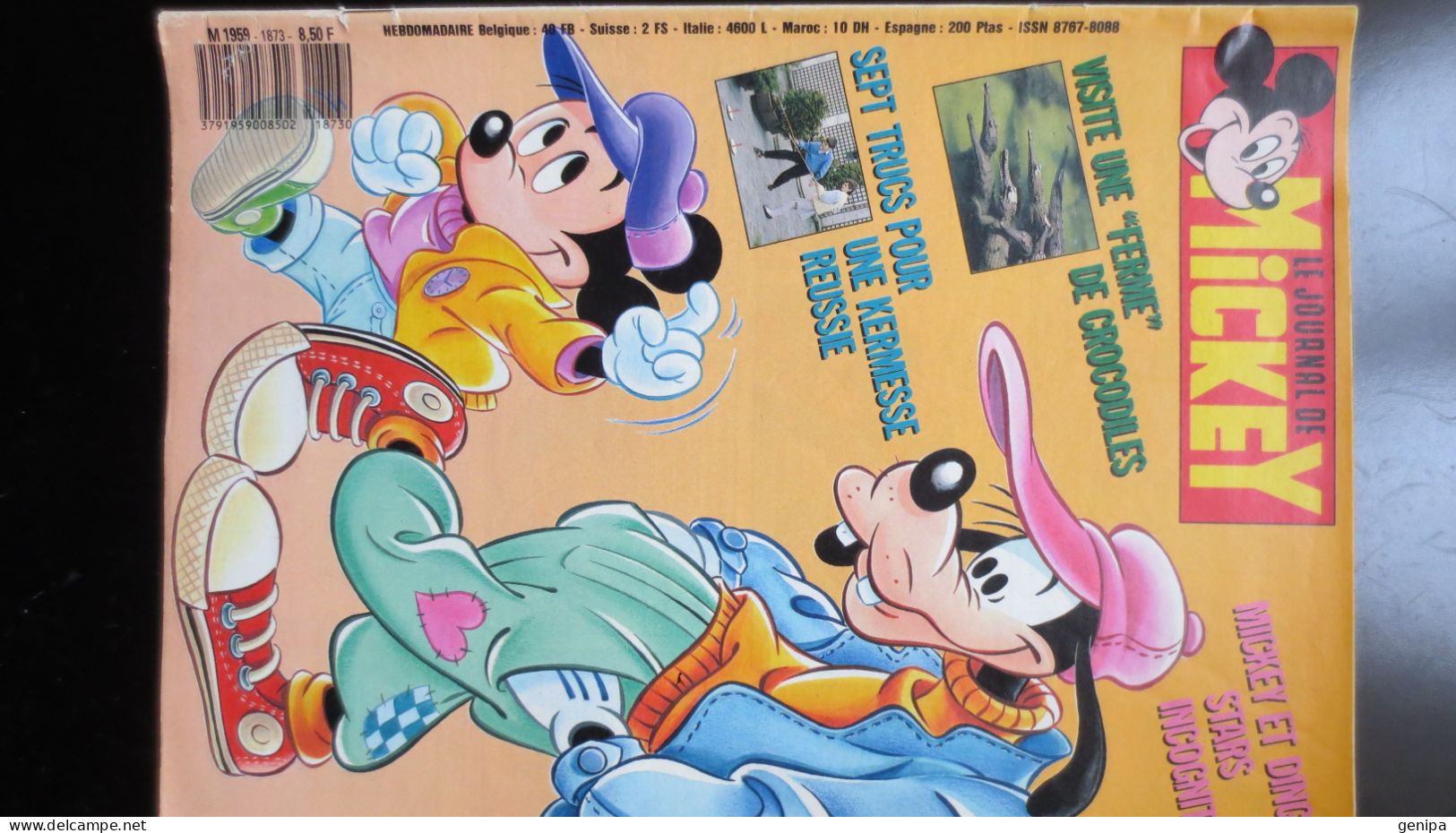 JOURNAL DE MICKEY N° 1873.  Année 1988 - Journal De Mickey