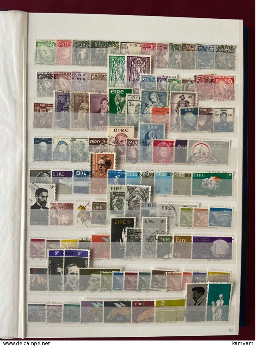 Ireland Eire Collection Sammlung - 1000 Different Stamps - Lots & Serien