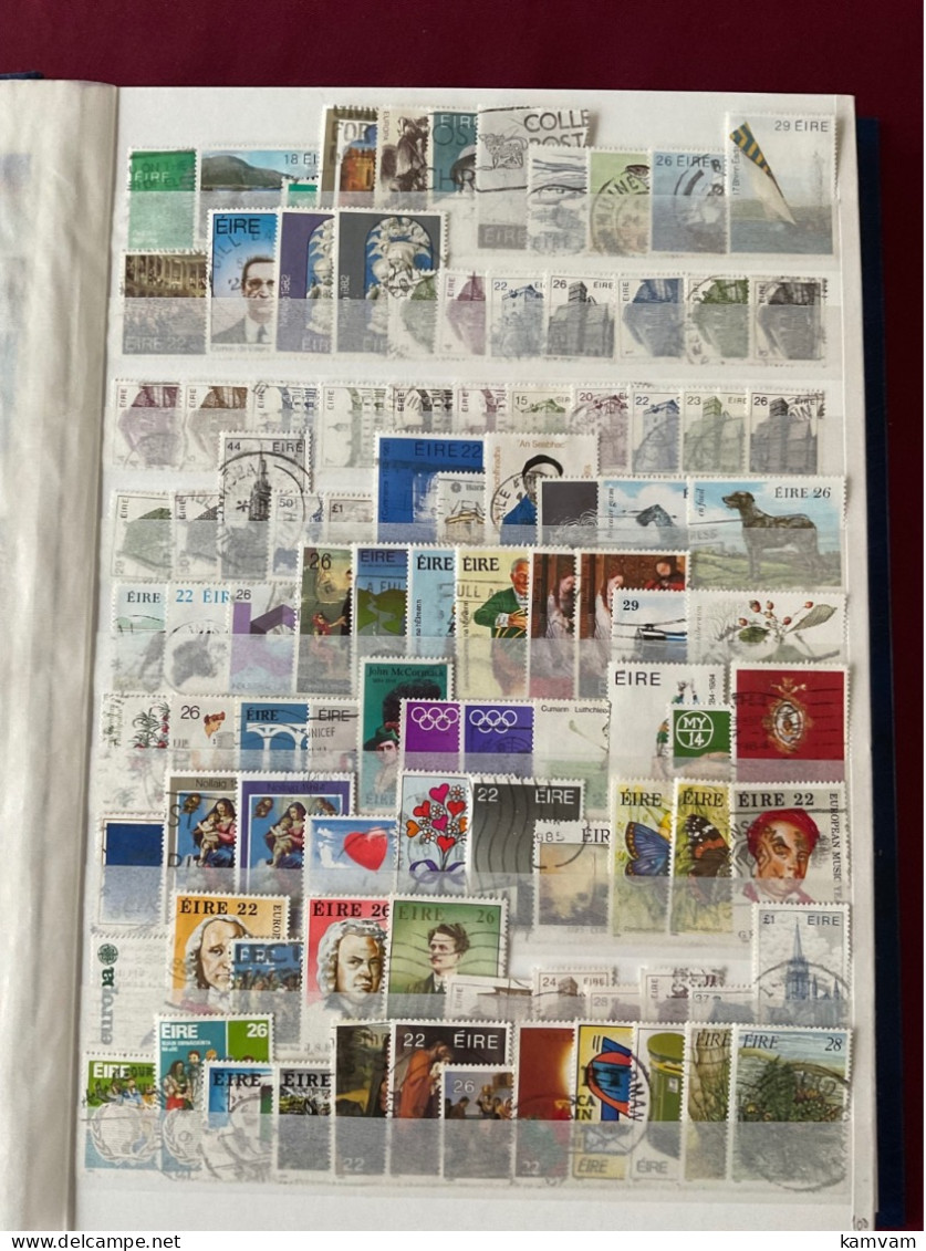 Ireland Eire Collection Sammlung - 1000 Different Stamps - Collections, Lots & Séries