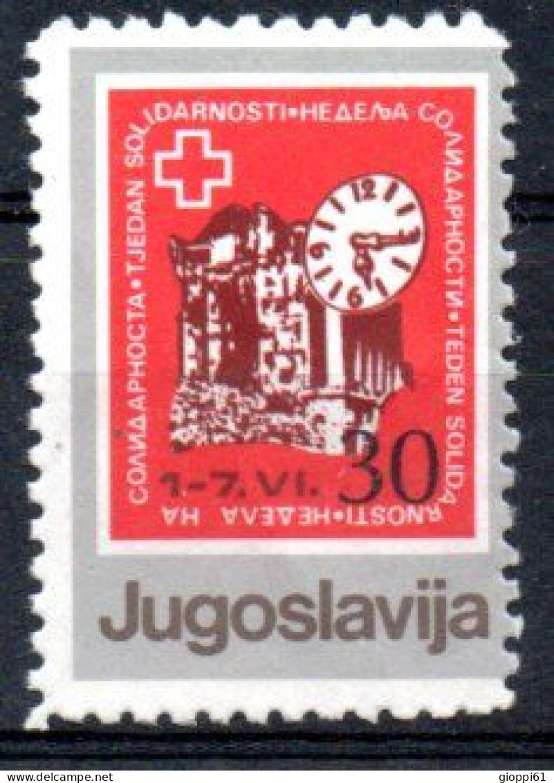 1987 Jugoslavia - Settimana Della Solidarietà - Beneficiencia (Sellos De)