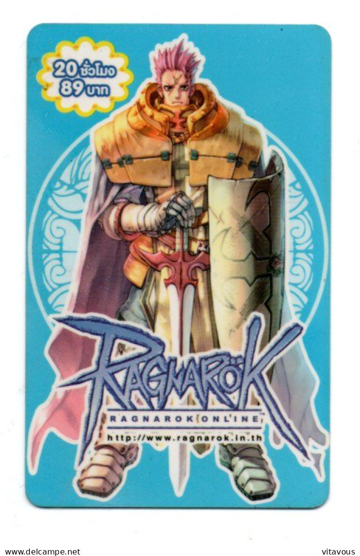 RAGNAROK Carte Prépayée Thailande Card  (W 632) - Thailand