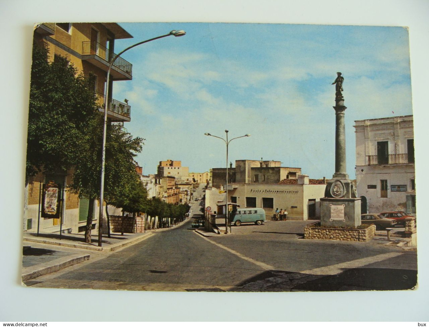 MONTESCAGLIOSO PIAZZA ROMA   MATERA   BASILICATA    VIAGGIATA    COME DA FOTO - Matera