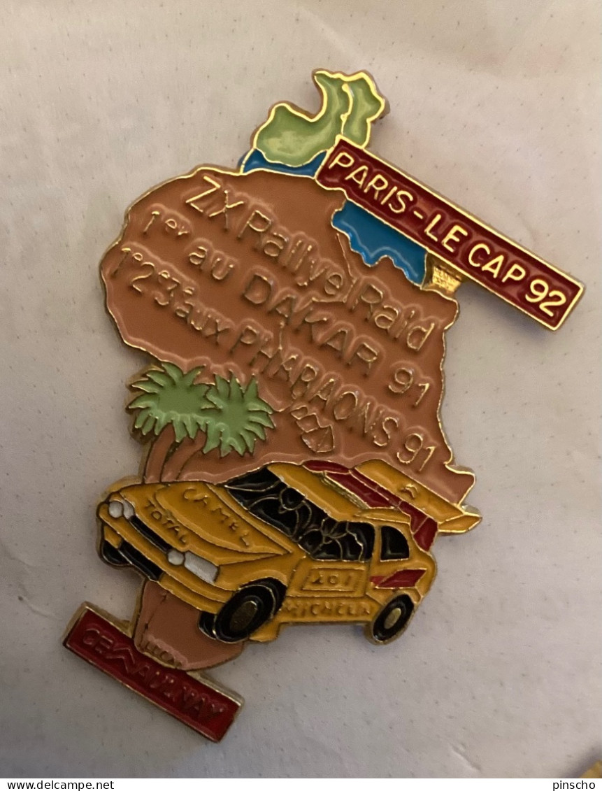 PIN S  1 Et RALLYE RAID DAKAR 91 - Rally