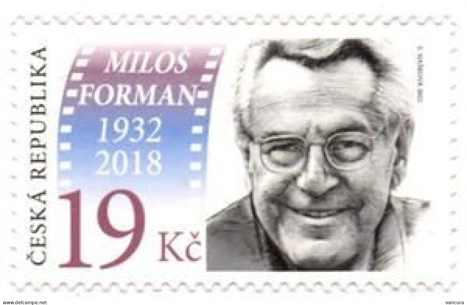 1150 Czech Republic Milos Forman 2022 - Ongebruikt