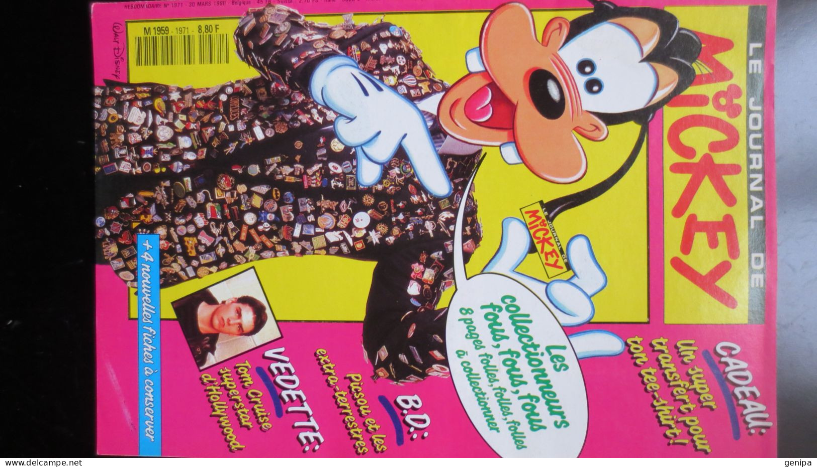 JOURNAL DE MICKEY N° 1971.  Année 1990 - Journal De Mickey