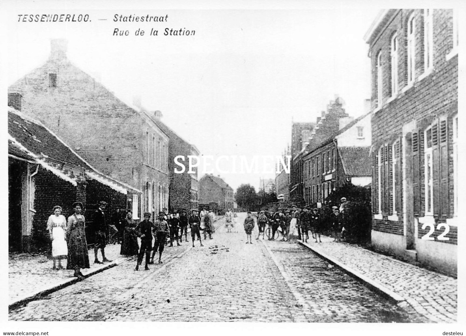 Statiestraat - Tessenderlo - Repro - Tessenderlo