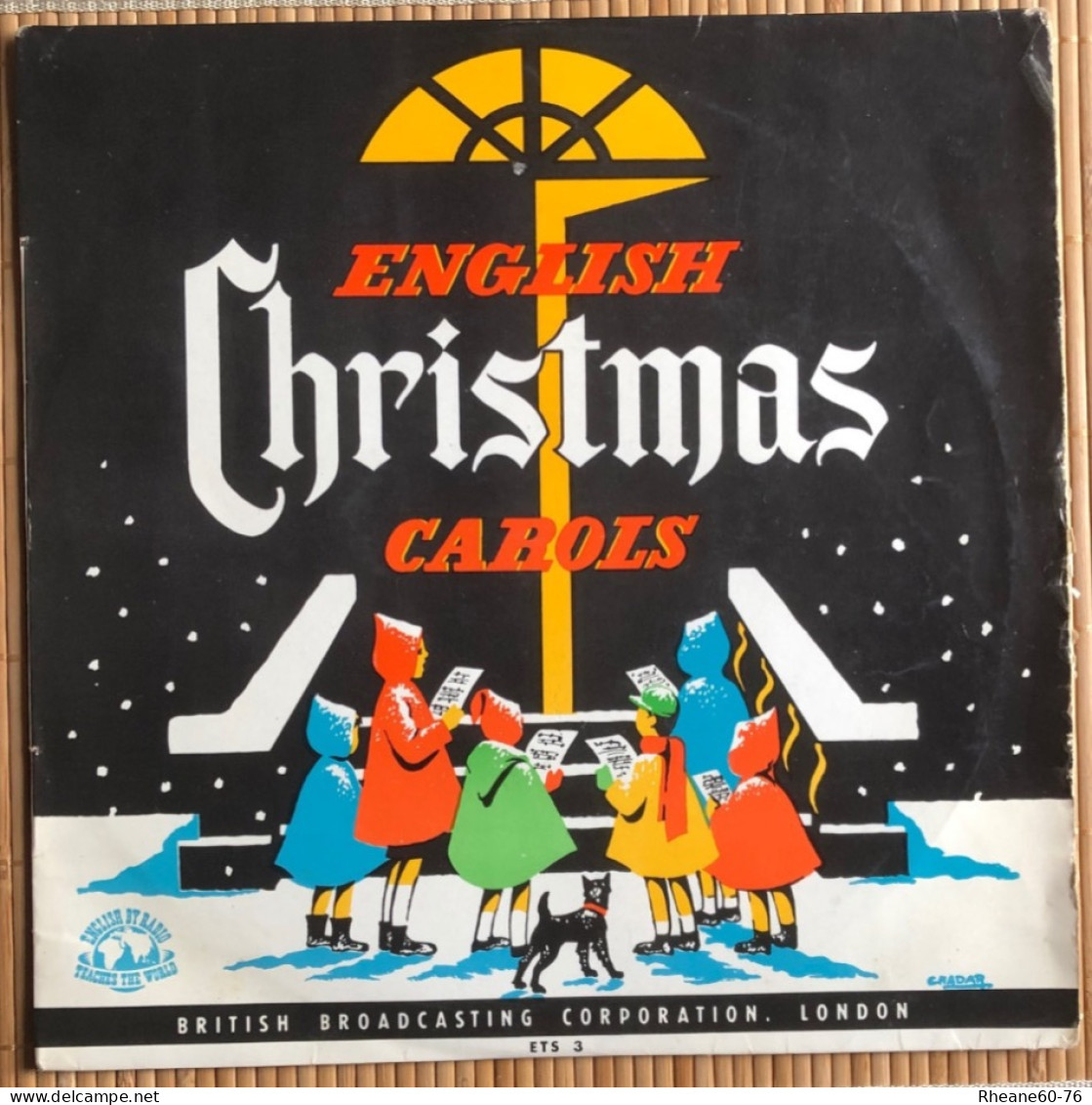 33T English Christmas Carols - British Broadcasting Corporation - ETS 3 ELY 80 05 Choir Of King's College Cambridge Univ - Christmas Carols
