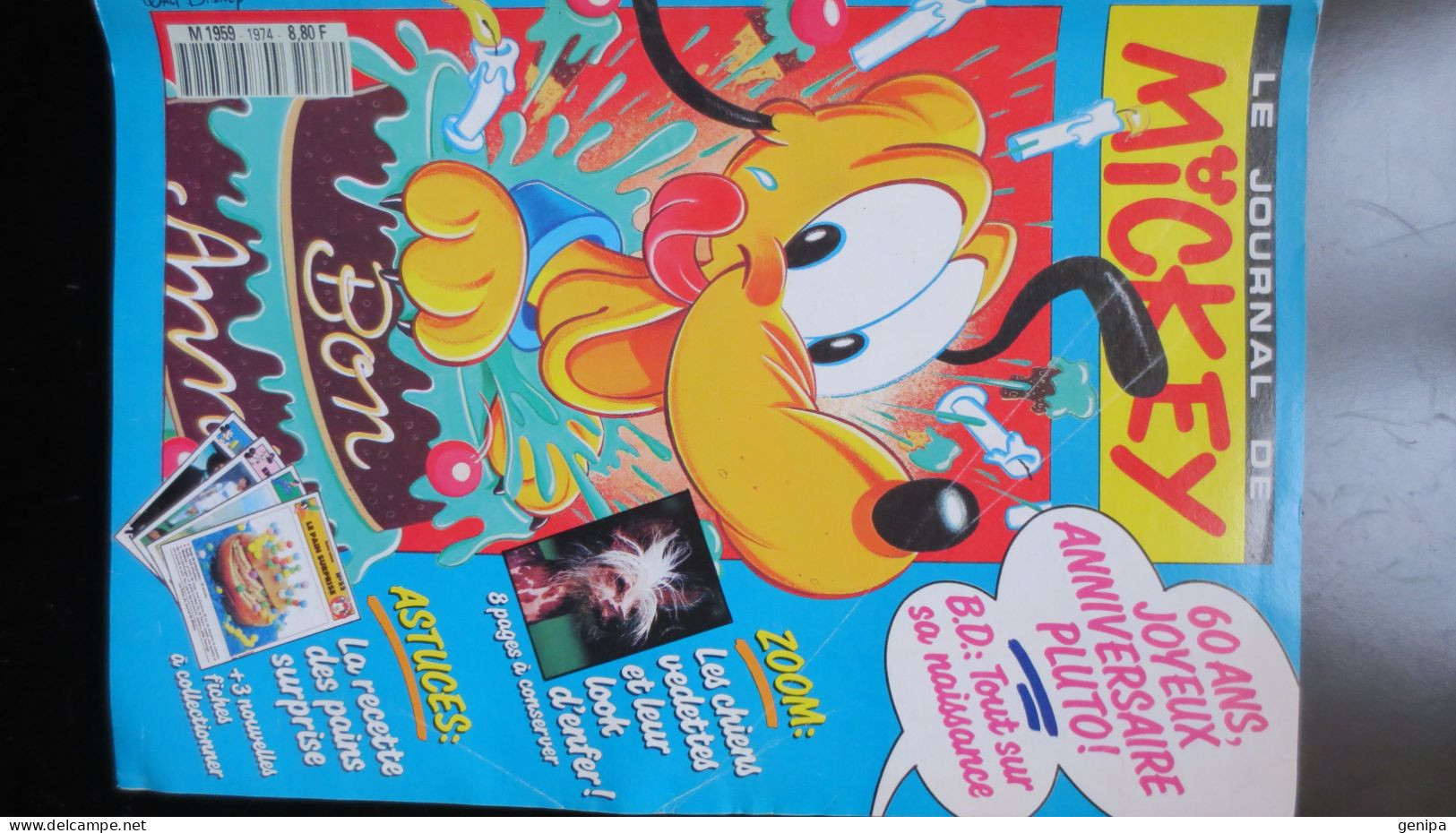 JOURNAL DE MICKEY N° 1974.  Année 1990 - Journal De Mickey