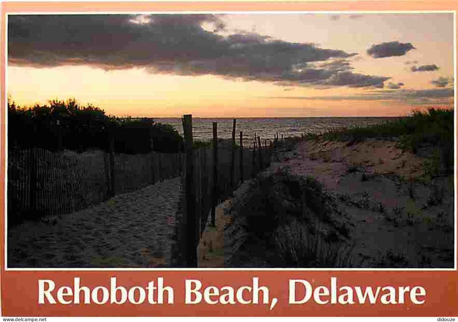 Etats Unis - Rehoboth Beach - Plages - Coucher De Soleil - Carte Neuve - CPM - Voir Scans Recto-Verso - Autres & Non Classés