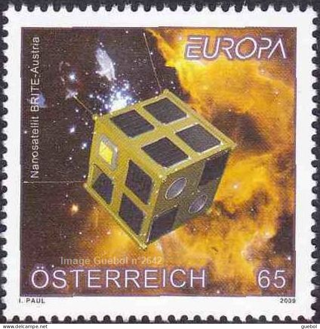 CEPT / Europa 2009 Autriche N° 2642 ** L'astronomie - 2009