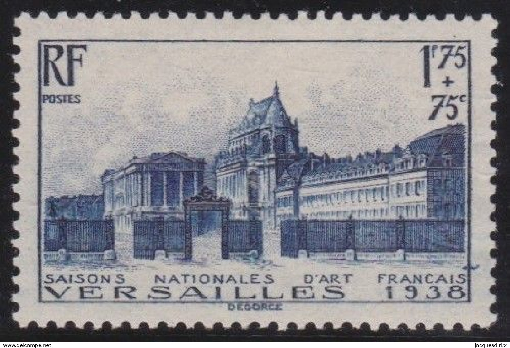 France  .  Y&T   .   379   .     *      .     Neuf Avec Gomme - Unused Stamps