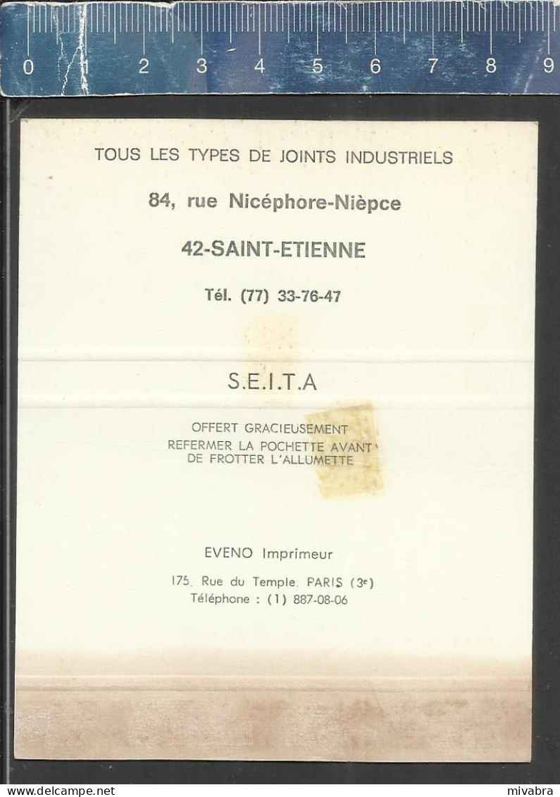 JOINTS INDUSTRIELS FOURNEL & GARNIER - SAINT ETIENNE -  OLD MATCHCOVER FRANCE - Boites D'allumettes - Etiquettes