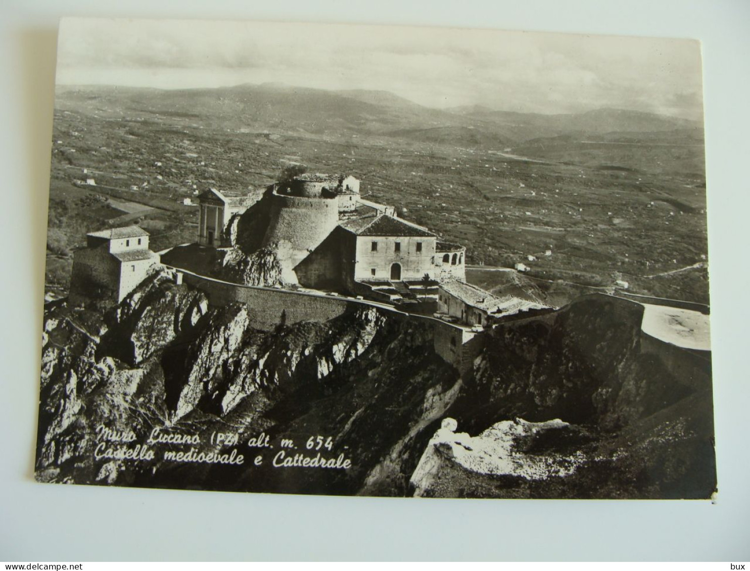 MURO LUCANO  CASTELLO E CATTEDRALE     POTENZA VIAGGIATA COME DA FOTO - Potenza