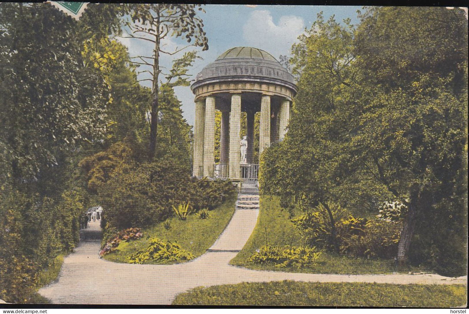 D-06786 Wörlitz - Park - Venus Tempel - Stamp 1929 - Woerlitz