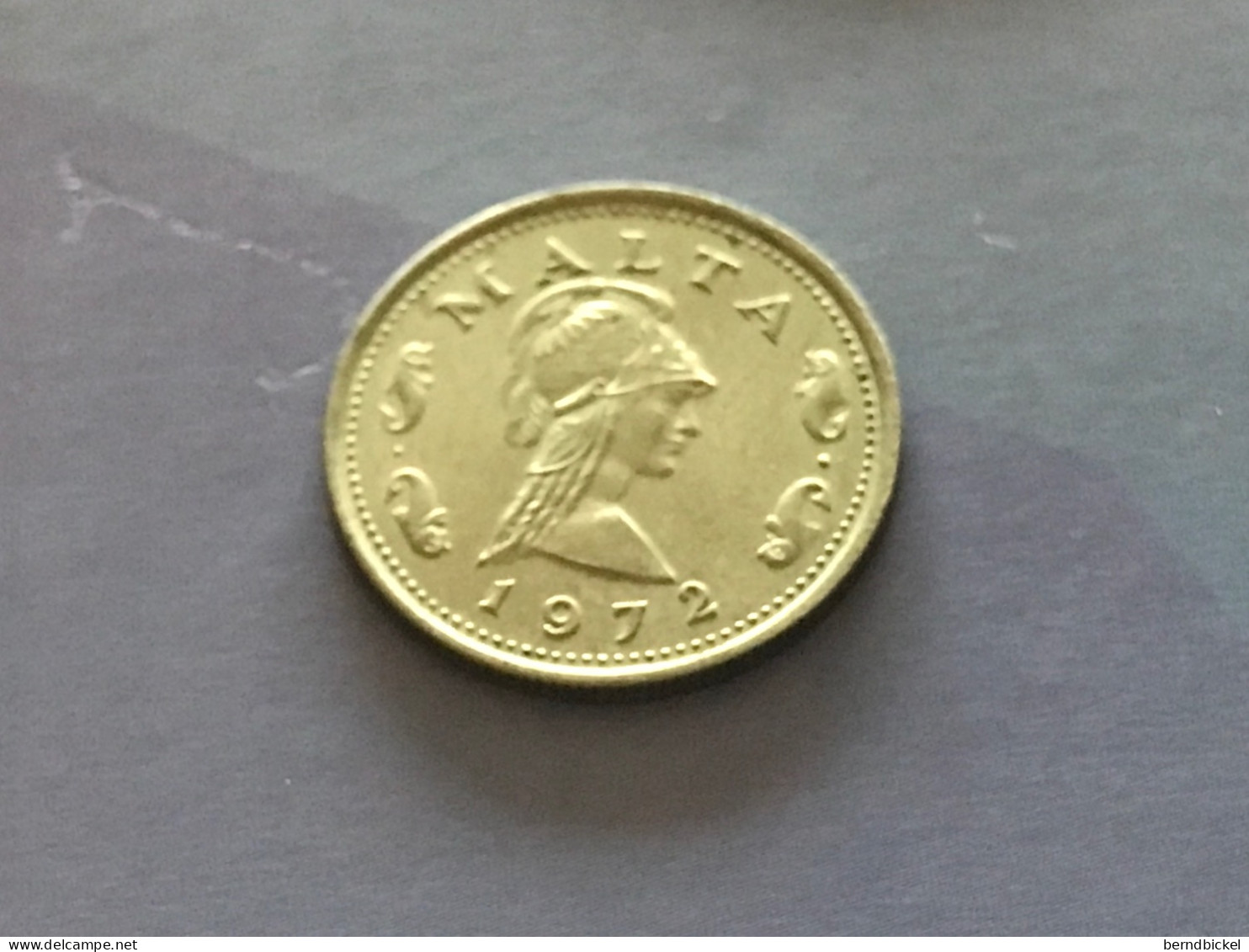 Münze Münzen Umlaufmünze Malta 2 Cent 1972 - Malte