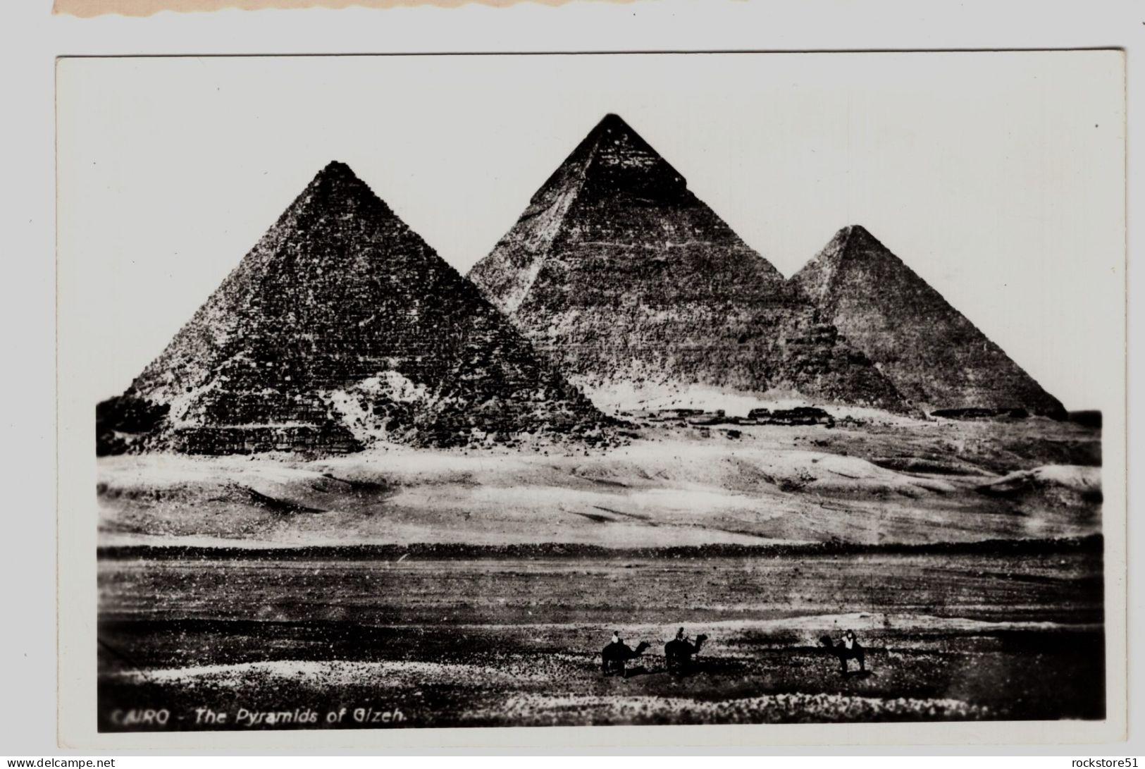 Giza Cairo The Pyramides 3 Postcards - Gizeh