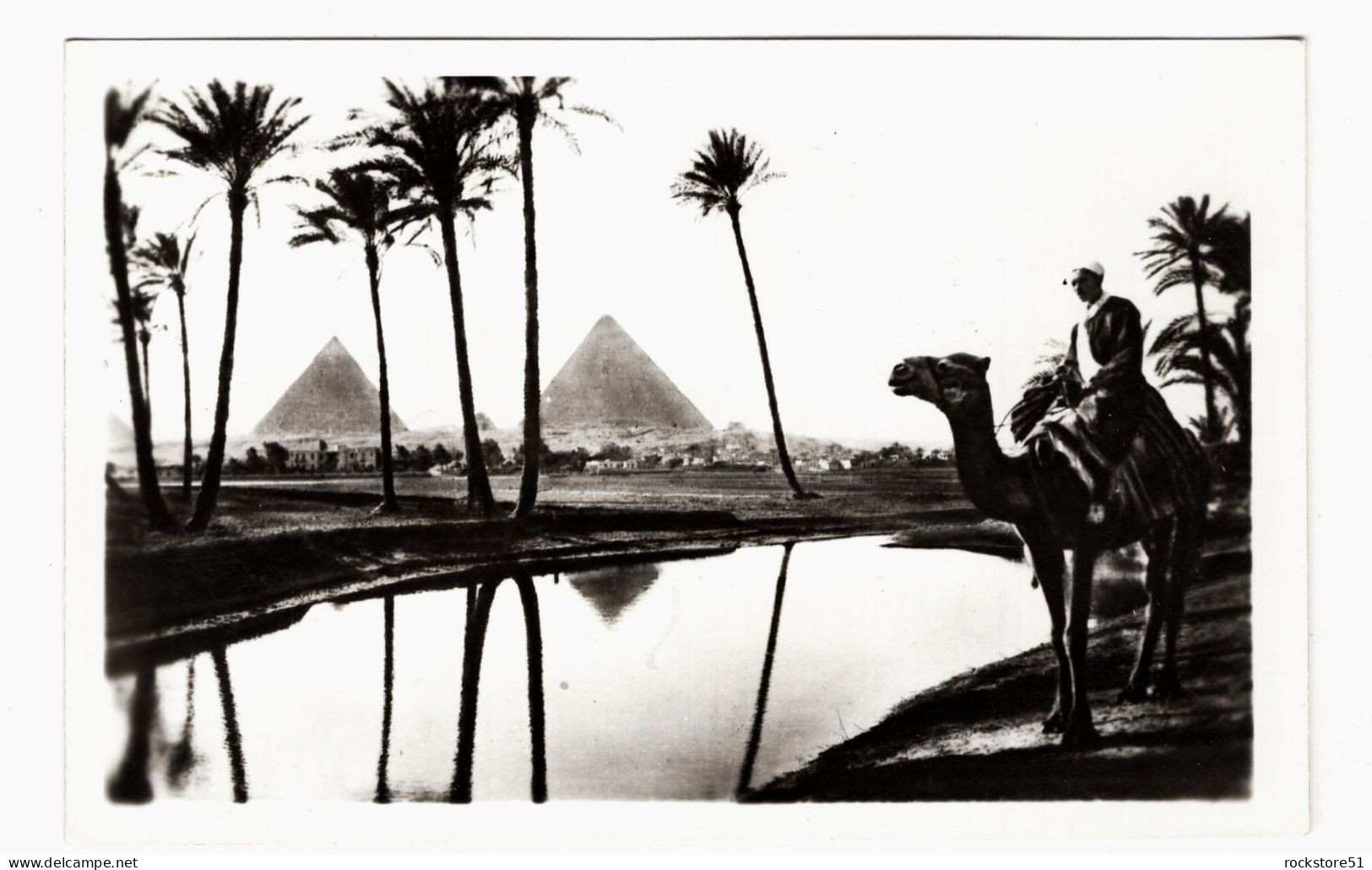 Giza Cairo The Pyramides 3 Postcards - Gizeh