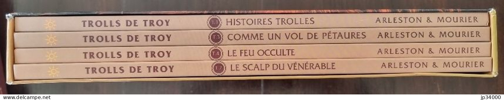 TROLLS DE TROY Intégrale 4 Albums Sous Coffret (1+2+3+4) Edition Soleil 1997/98 - Trolls De Troy