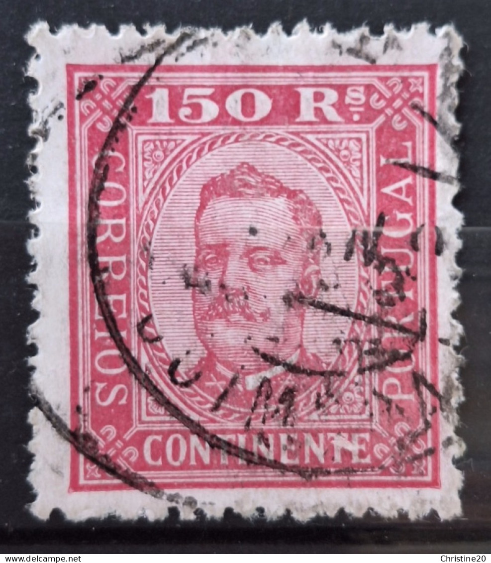 Portugal 1892/93  N°75 Ob TB Cote 130€ - Gebruikt