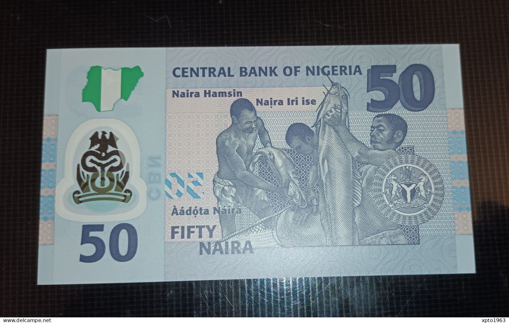 Nigeria 2010 - 50 Naira - Pick 37 UNC COMMEMORATIVE POLYMER - Nigeria