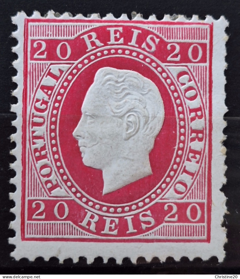 Portugal 1884  N°64 *TB Cote 450€ - Nuevos