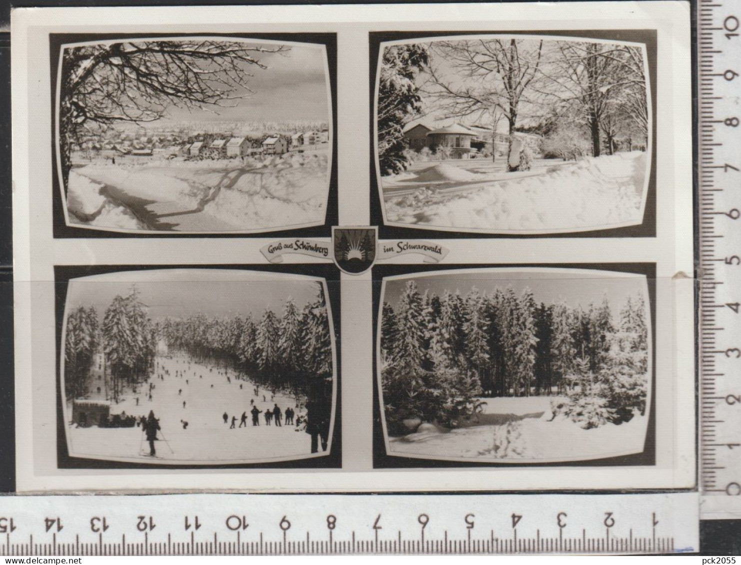 Gruß Aus Schömberg Im Schwarzwald - Mehrbildkarte - Gelaufen 1972 ( AK 4808) Günstige Versandkosten - Schömberg