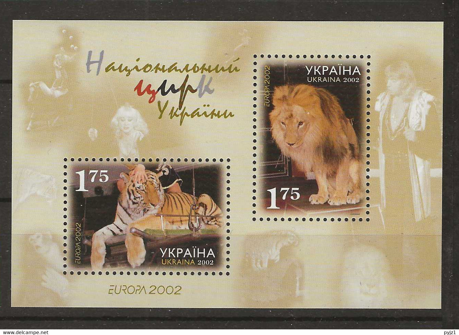 2002 MNH Ukraine Postfris** - 2002