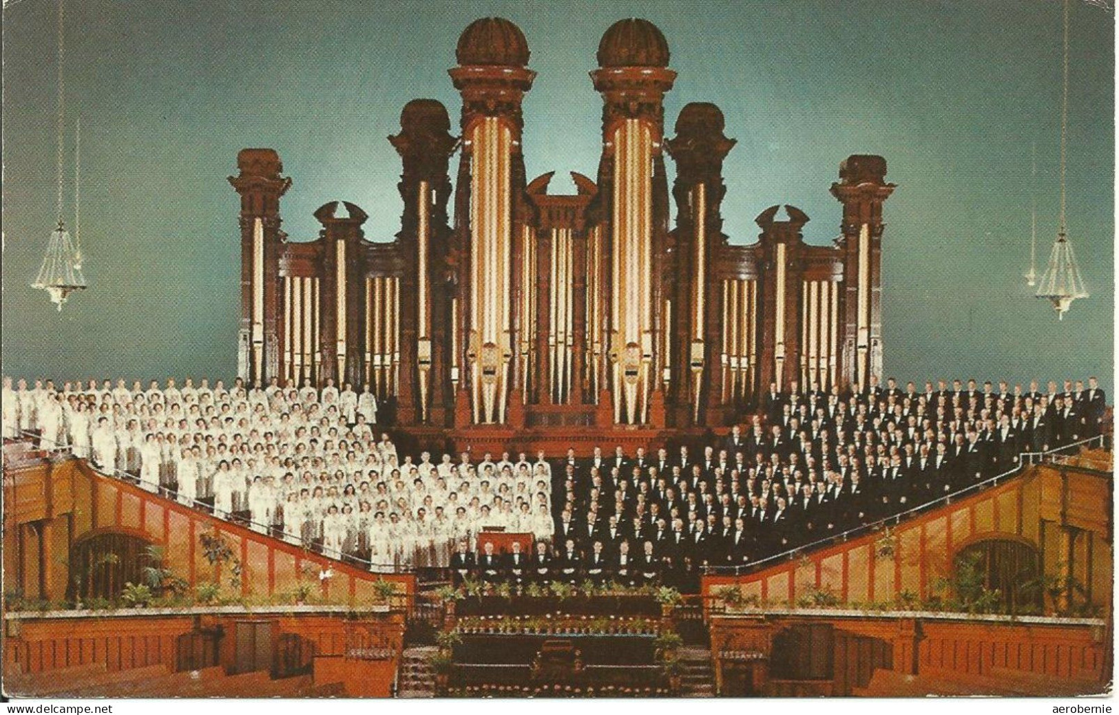 Mormon Tabernacle Choir Und Orgel Im Tabernacle-Haus In Salt Lake City, Utah - Salt Lake City